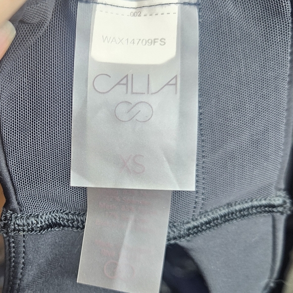 Calia by Carrie Underwood Black Sports Bra Hook Closure Molded Cups size XS - Picture 10 of 11